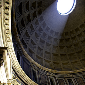 The oculus of the Pantheon was another favorite destination in this Italian city.